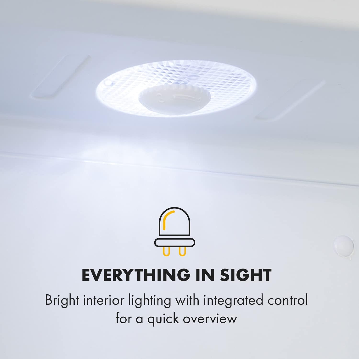 Klarstein Secret Cool Mini-Fridge Mini-Bar (13l Class, 0dB, silver)