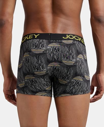 Jockey FP23 Men's Super Combed Cotton Elastane Stretch Printed Trunk with Ultrasoft Waistband (Prints May Vary) - Image 3