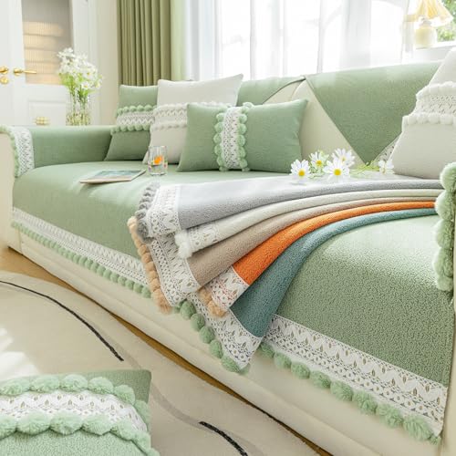 Housse de canapé moderne personnalisable vert premium - 4