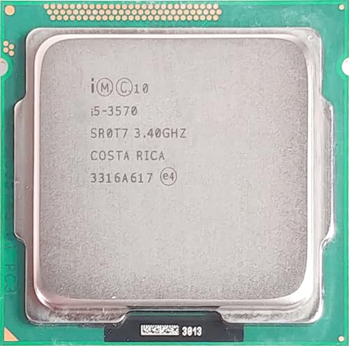 Image of Core i5 3rd Generation Processor (3470 /3550 /3570) Up to 3.80GHz | 4 Cores 4 Threads | 6MB Cache | LGA 1155 Socket | HD Graphics 2500 /4000 | CPU Cooling Fan Included