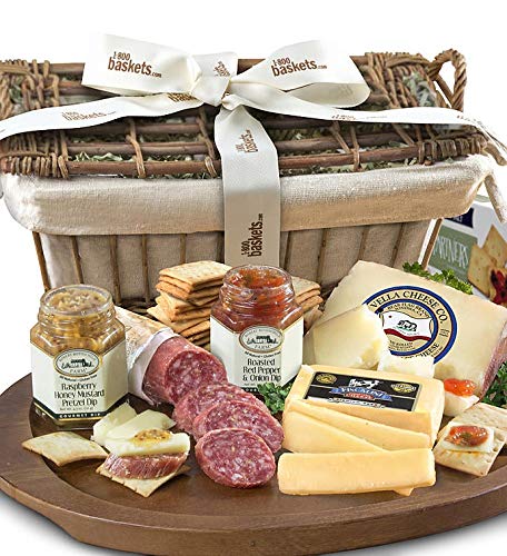 GreatFoods Epicurean Meat and Cheese Premier Gift Basket