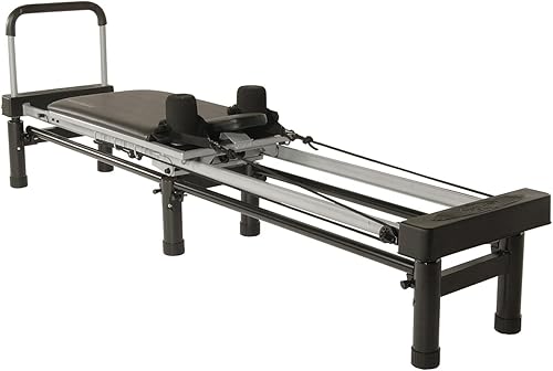 Miniatura 8 de AeroPilates Reformer 266 - Máquina de entrenamiento de Pilates Reformer para gimnasio en casa - Rebote de entrenamiento cardiovascular - Capacidad