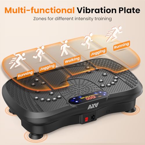 AXV SLIM Vibration Plate with Resistance Bands & Remote — view 8