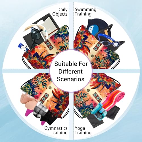 Image of Small Gymnastics Drawstring Grip Bag for Gymnasts Holding
