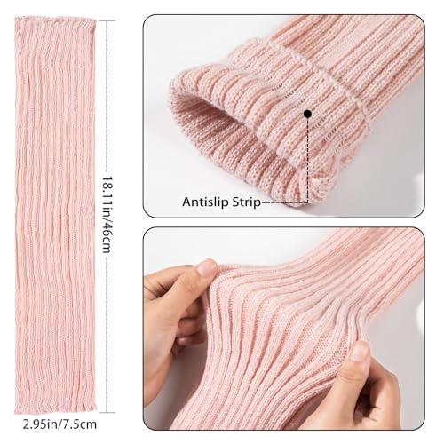 Image of Passionbility Leg Warmers for Women - Leg Warmers 80s Ribbed Knitted Long Socks for Party Sports