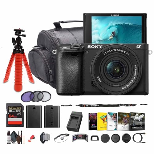 Sony a6100 Mirrorless Camera Bundle (ILCE6100KB)