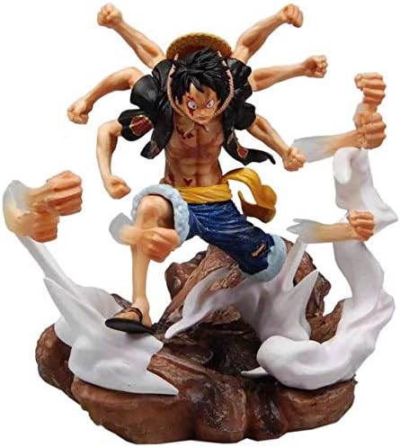 Amazon Co Jp 模型玩具 One Piece Gkラバーマシンガンモンキー D ルフィ 版バトルシーンの像pvcアニメ漫画ゲームのキャラクターモデルスタチューフィギュア玩具グッズジュエリーギフト好きなことでアニメファン プレゼントを集める ホビー