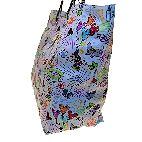 Dooney & Bourke Disney Sketch Nylon Bolso Tote Reversible miniatura 3