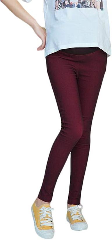 Gaga city Pantalones Premama Leggins Embarazada Mujer Elasticos Skinny  Maternidad Leggings Faja Embarazo Prenatal/M: Amazon.es: Ropa