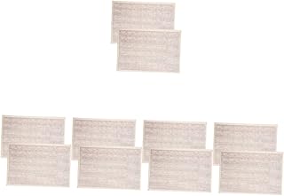 Toyvian 10 Pçs Piso De Casa De Boneca Acessórios De Casa Minúscula Adesivos De Piso De Casa Em Miniatura Mini Folha De Piso De Casa Adesivos De Azulejo Papel De Piso Para Casa De Boneca