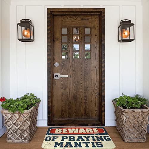 Paillasson praying mantis grand tapis entrée originale maison - 6