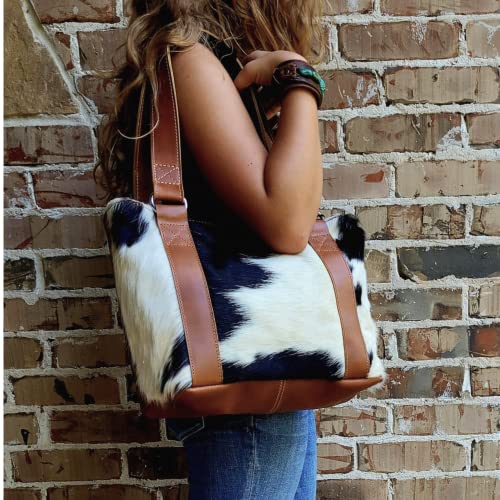 Bolso Tote de Cuero Genuino The Highlands miniatura 5