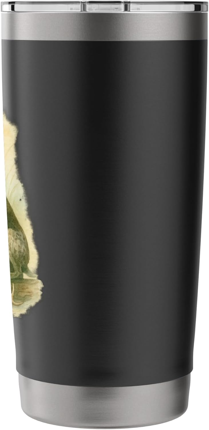 Sporting Dog Watercolor with Duck Decoy and Antler Stainless Steel Insulated Tumbler - Image 2