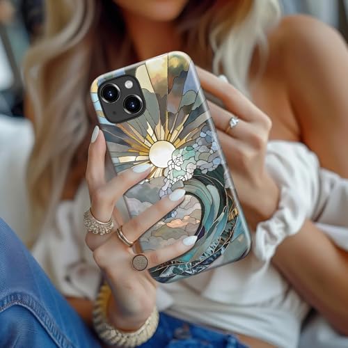 Goodon for iPhone 14 Plus Case, Cute Wildflower, MagSafe Compatible - image 6