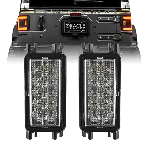 ORACLE Lighting Dual Function Amber/White Reverse LED Module for Jeep Wrangler JL Flush Tail Lights Part# 5915-JL-023