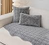 Multi-Size Sofa Furniture Protector Cover Cotton Furniture Protective Cover Seasons Sectional Sofa Throw Cover Pad Pastoralism Style Furniture Cover for Pet Dog Special Shaped Sof-C Special-Shaped 31 #2
