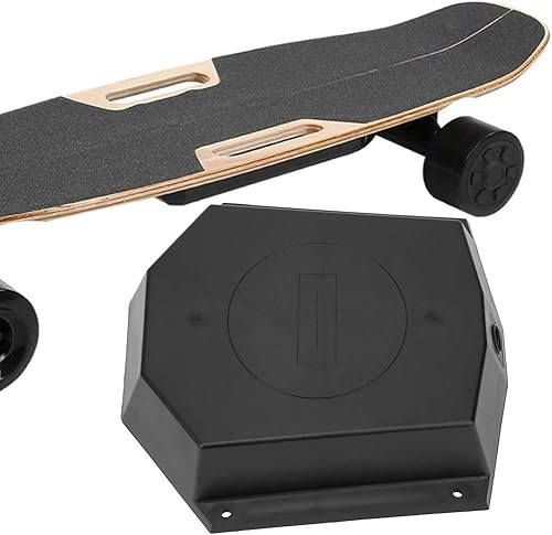 Miniatura 5 de Alomejor Caja de batería para monopatín, caja de batería separada para Longboard de 4 ruedas, caja de batería de plástico a prueba de arañazos con