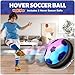 Officygnet 2 Pack Hover Soccer Ball Toys Gifts for 5, 6,7, 8-12 Year Old Boys, Indoor Boys Toys Age 6-8, Light-Up Soccer Ball Games for Kids 4-6, Ideal Christmas Birthday Sports Gifts for Kids