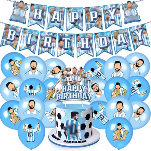 Messi Birthday Decorations