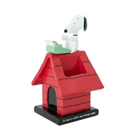Grupo Erik Snoopy Pen Holder, Snoopy Gifts | Peanuts Snoopy figure, desk decoration, back to school supplies, cute gifts