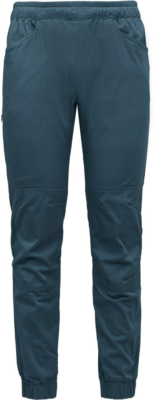 Black Diamond Men's Creek Blue Notion Pants - Jogger Style Climbing And Active Pants, Medium