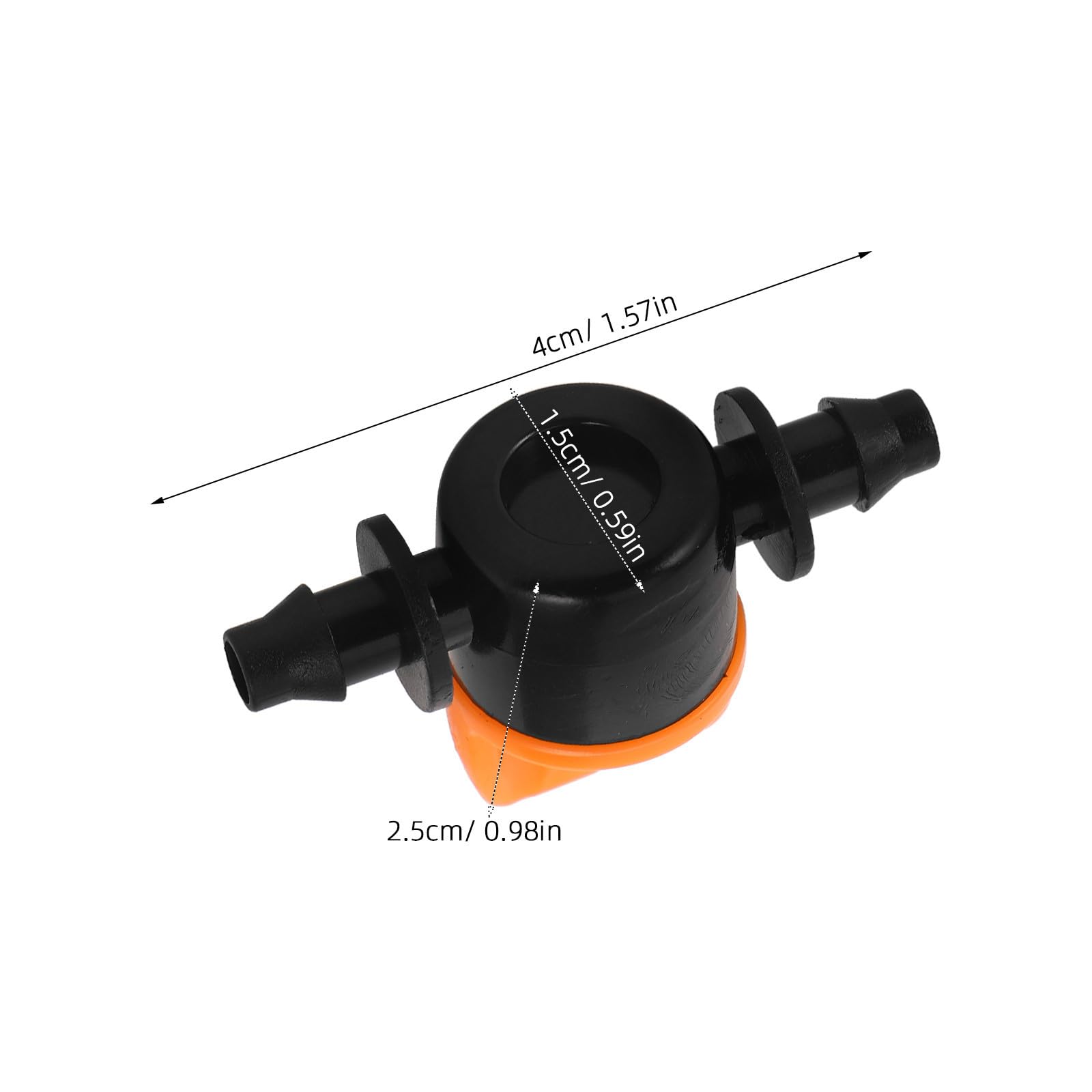POPETPOP 100 Piezas Válvula de Control de Aire para Acuario Diseño Compacto y Plástico Resistente, Regulador de Flujo Unidireccional para Uso Doméstico en Peceras