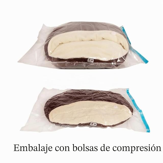Foto 5 de 6 de Cama para perro, cueva, nido de mascotas, saco de dormir grande cálido, suministros para mascotas