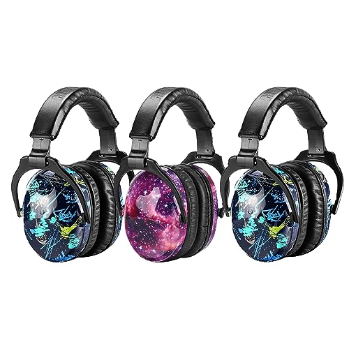 ZOHAN Kids Earmuffs 3 Pack(RAP&NEBULA&RAP