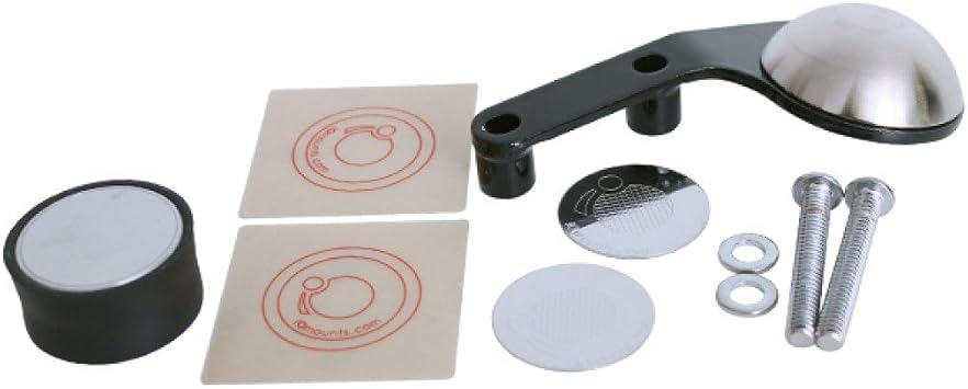 Klock Werks KW05010380B iOmounts Handlebar Perch Mount Kit - Left Hand - Black