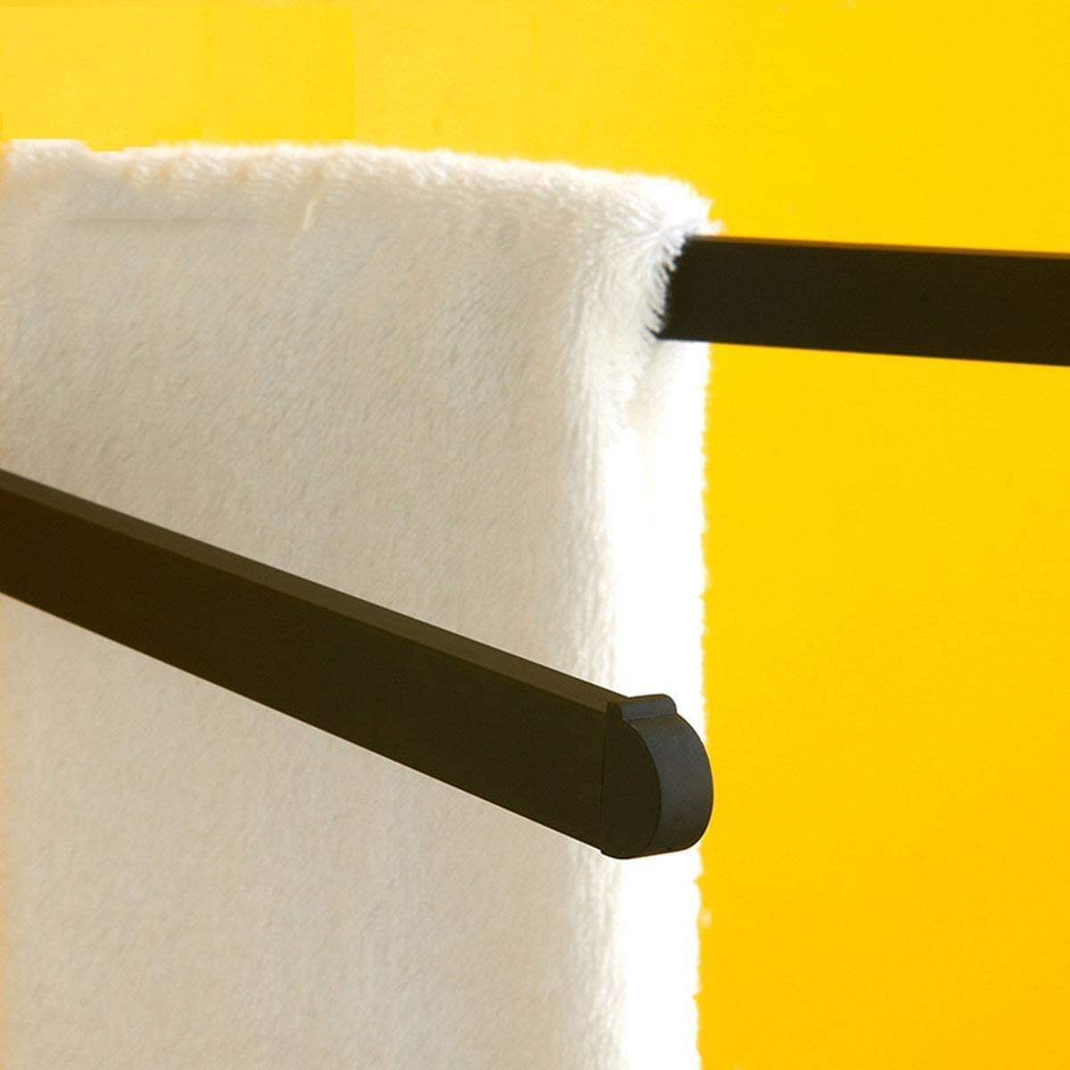 Rack Toallas Toallero De Cobre Pared con 2 Barras Giratorias para Baño Accesorios De Baño