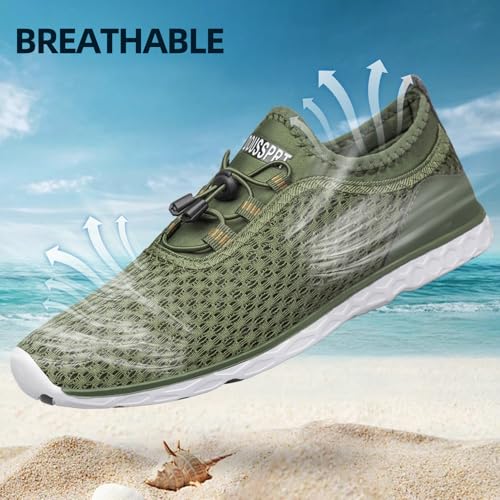 Image of DOUSSPRT Men's Water Shoes Quick Drying Sports Aqua Shoes