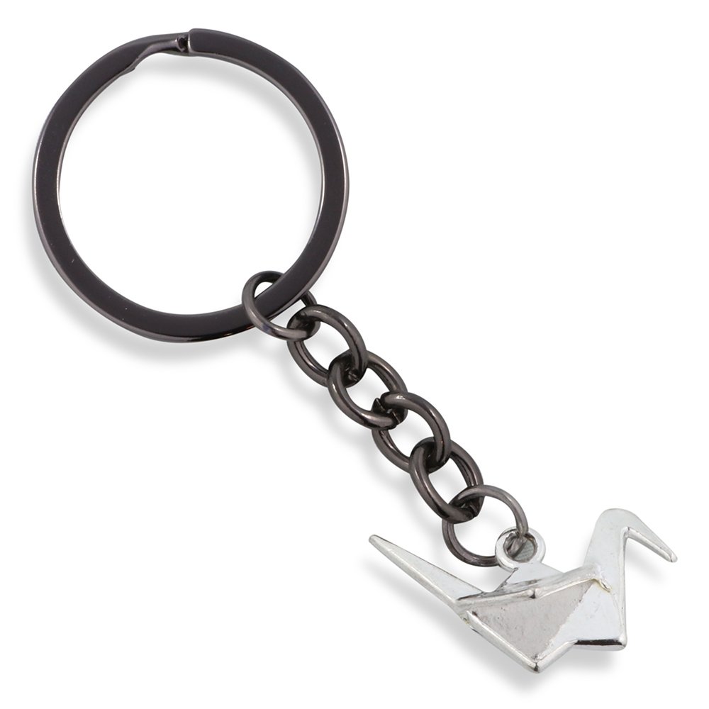 Origami Crane Keychain