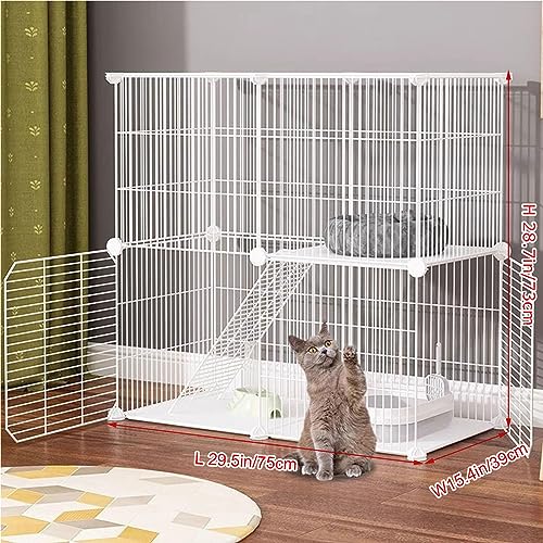 Kit d'enclos pour chat modulable et parc intérieur extérieur pour chaton - 2