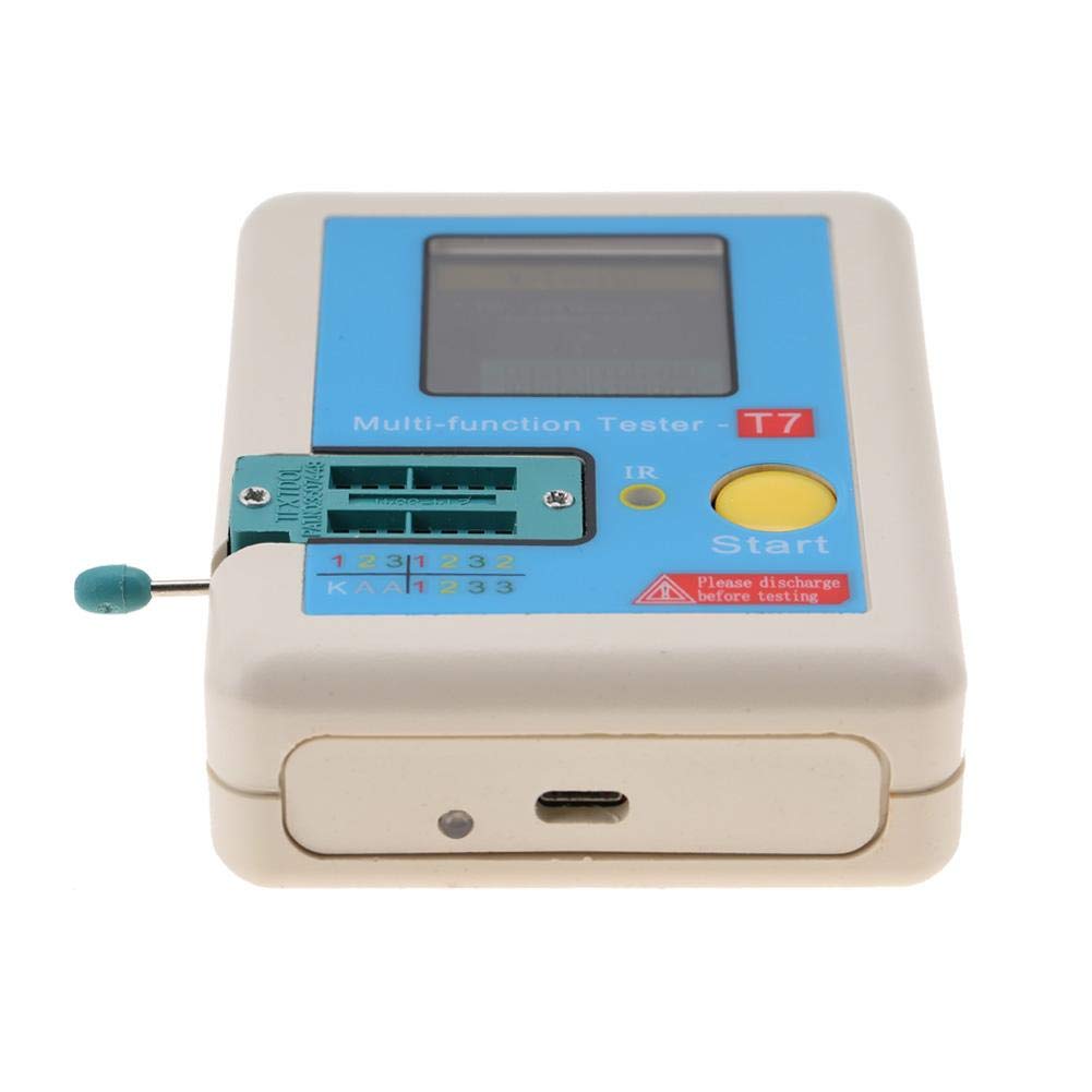 Transistor-Tester LCR-T7 TFT Transistor-Tester Farbige Grafikanzeige Multifunktions