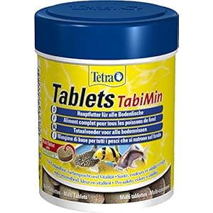 Tetra Tablets TabiMin hoofdvoer (voedertabletten voor op de grond grond grondelende siervissen, voor alle bodemetende en…