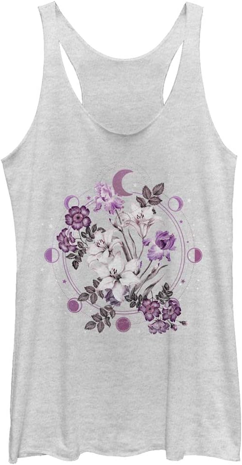 Fifth SunFloral Moon Women's Fast Fashion Racerback Tank Top