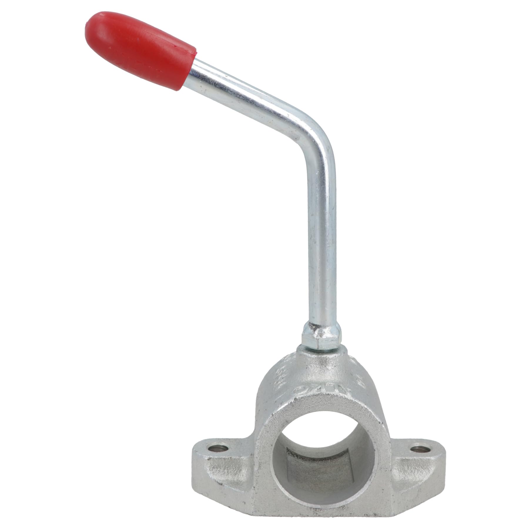 AB Tools Oryginalne ALKO 48 mm bardzo ciężkie żeliwne koło podporowe / wspornik zaciskowy