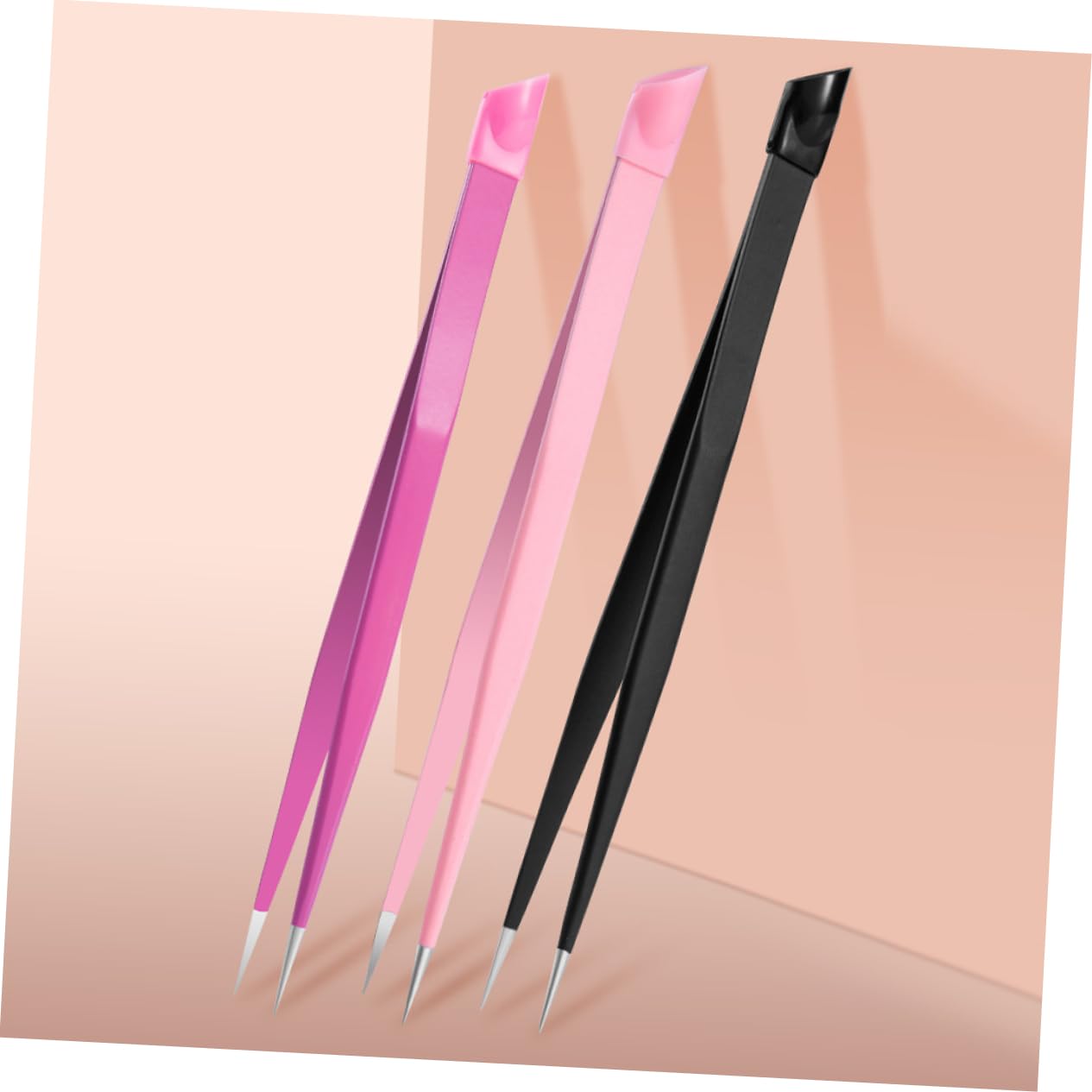 5 Set Pinzette Per Unghie Pinzette Doppia Per Nail Art Strumenti Per Scrapbooking Manicure E Te 3 Pezzi*5