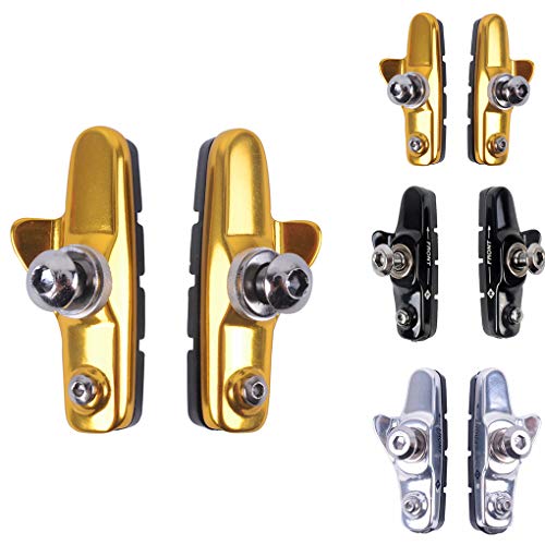 1 par de ciclismo de estrada da bicicleta C-brake Titular Shoe bicicleta Brake Rubber Pad Bloco de a