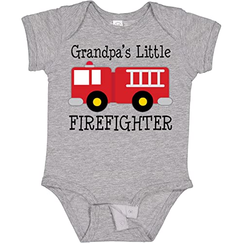 Image of inktastic Grandpa's Little Firefighter Baby Bodysuit