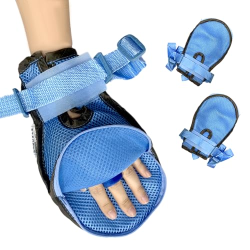 MENURSY Handschutzhandschuhe für ältere Patienten - Weiche gepolsterte Sicherheitshandschuhe für Demenz, Alzheimer, unbewusste Pflege, Hautfreundliches Pflegemittel für Klinik & Zuhause, 1 Paar (S) bei Günstiger Preis