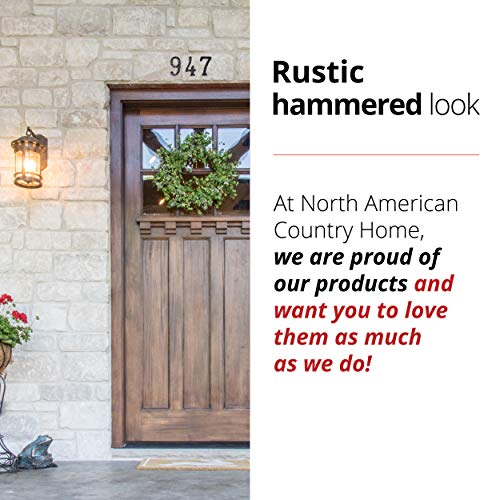 NACH Original Rustic Finish Cast Iron House Address Number for Outside or Inside, Decorative Mailbox Number for Outside… - Image 6