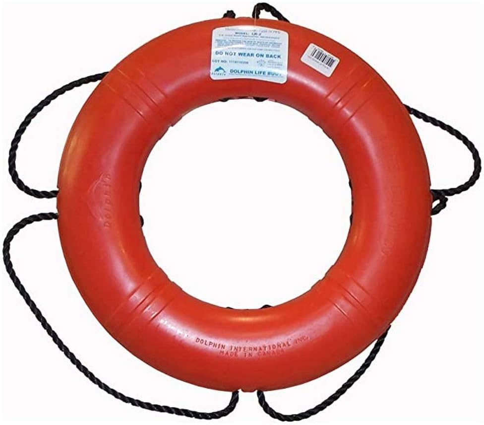 Dock Edge + Inc. USCGA Approved Life Ring Buoy