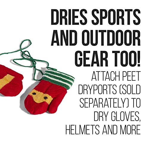 Peet, Advantage Plus 4-Shoe Electric Shoe And Boot Dryer With Fan & Heat Settings, Made In The Usa, Black #TOP6