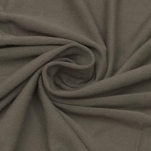 STOFFKONTOR Outdoorstoff Streifen Mix - Meterware, Farbe Petrol-Grau - Öko-Tex Standard 100 - zum Nähen von Tischdecken, Sonnenschutz, Gartenmöbeln, Auflagen, Kissen uvm.