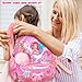 Mermaid Sparkly Sequin Backpack for little Girls Toddler,Cute Kids School Book Bag for Nursery Kindergarten Elementary,Back to School Easter Birthday Christmas Gifts for Girls