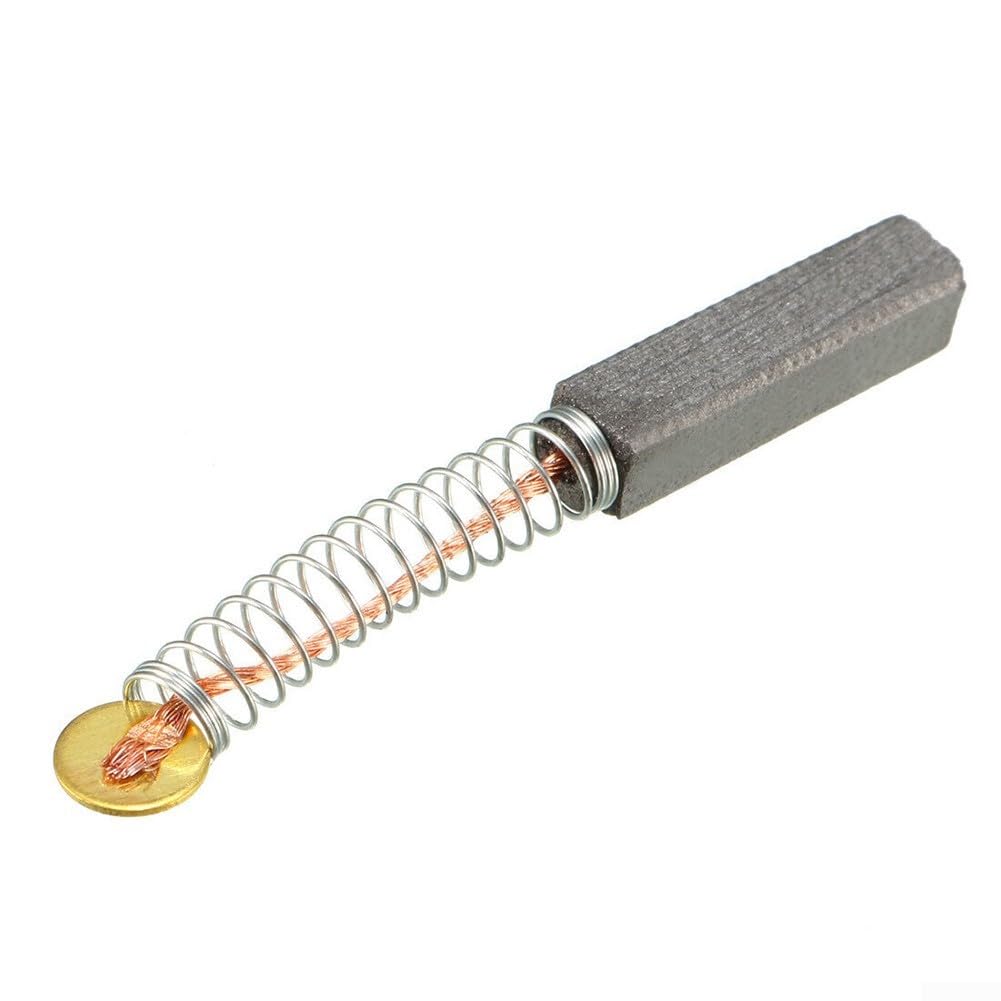 Set di spazzole di carbone di ricambio, 15 pezzi, 20 mm x 5 mm x 5 mm, per vari motori elettrici