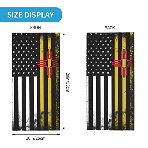 Image of 4Pcs Magic Headwear Neck Gaiter Tube Scarf Headbands Bandana Balaclava for Outdoor Running Cycling Skating Work Out