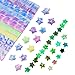 Produktbild Leuchtende Origa-mi-Stern-Papierstreifen, DIY-Stern-Origa-Mi, Handkunst, Handwerk, 210 Blatt, buntes DIY-Glücksstern-Faltpapier, Partygeschenke, Klassenzimmer-Belohnungen