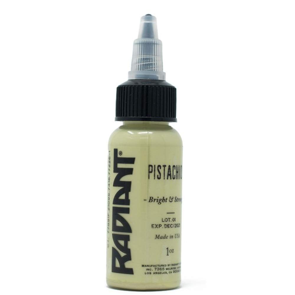 Authentic Radiant Colors U Pick Tattoo Ink MADE IN USA (1/2 OZ, SUPER WHITE)